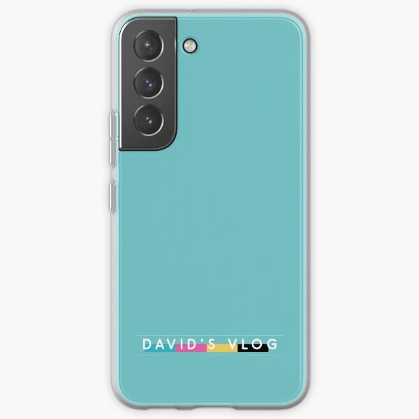 DAVID'S VLOG the beverly collection mint, turquoise green DAVID DOBRIK VLOG SQUAD Samsung Galaxy Soft Case RB0301 product Offical David Dobrik Merch
