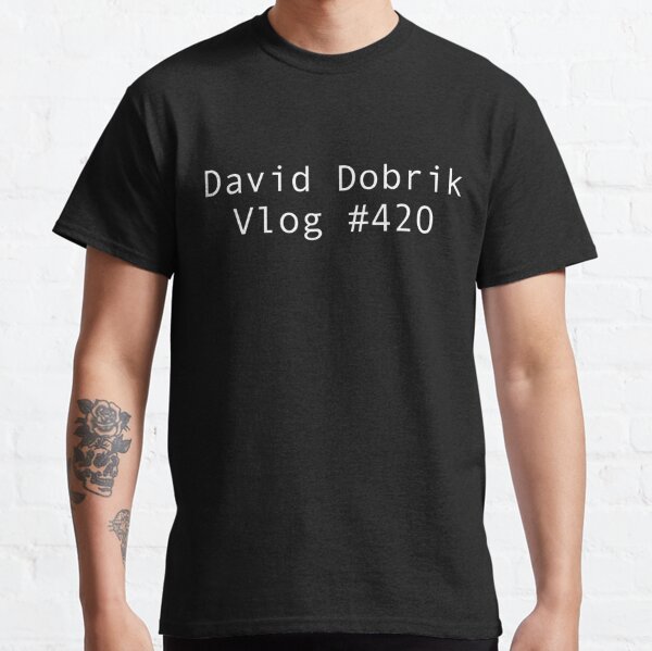 David Dobrik intro title vlog squad Classic T-Shirt RB0301 product Offical David Dobrik Merch