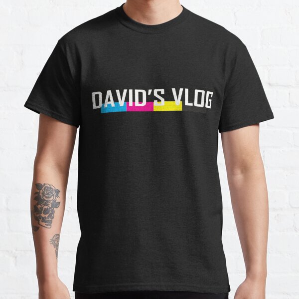 David Dobrik “DAVID’S VLOG” Deluxe Merch Classic T-Shirt