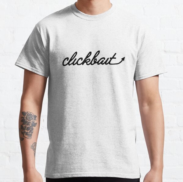 david dobrik - clickbait Classic T-Shirt RB0301 product Offical David Dobrik Merch