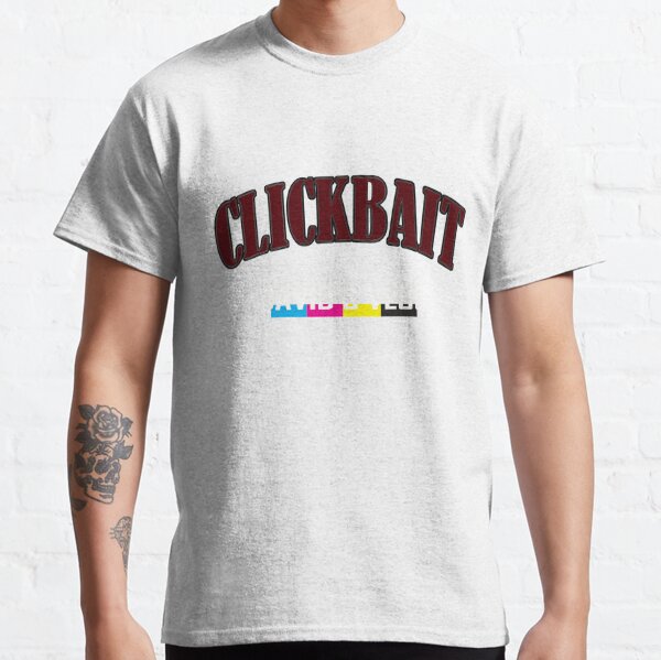 David Dobrik "CLICKBAIT" "DAVID'S VLOG" Merch Classic T-Shirt RB0301 product Offical David Dobrik Merch