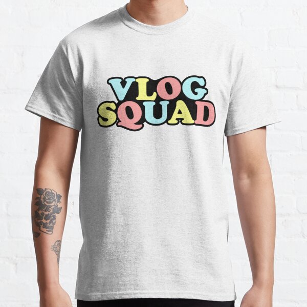 vlog squad logo david dobrik Classic T-Shirt RB0301 product Offical David Dobrik Merch